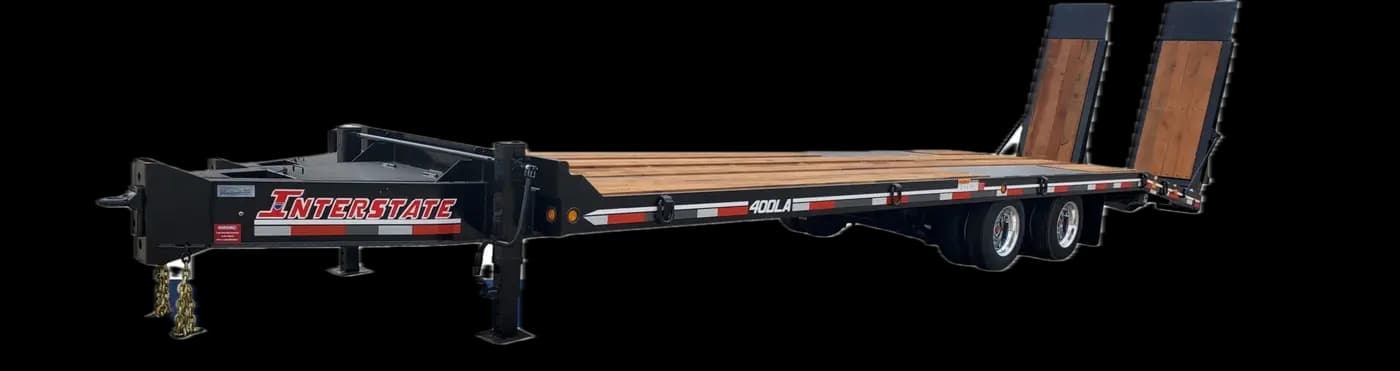 Interstate 40DLA tag-along trailer spec drawing