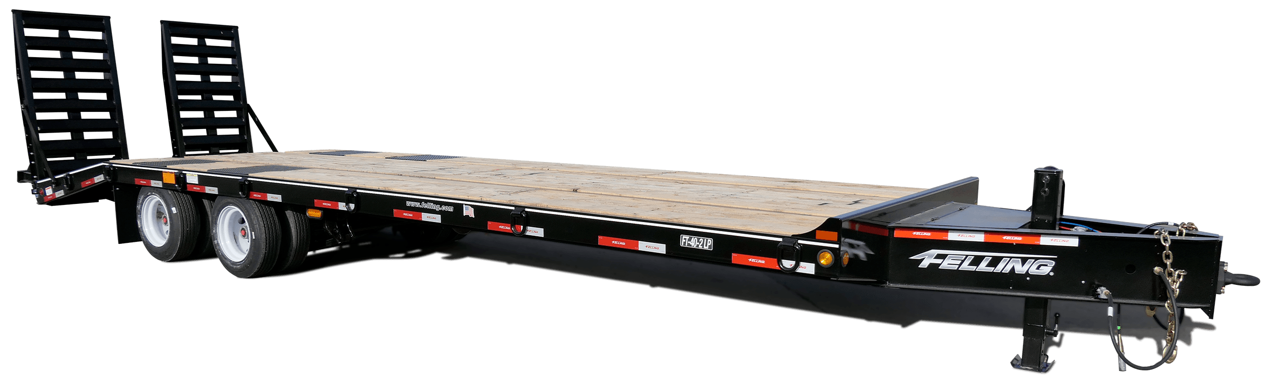 low profile deck over trailer