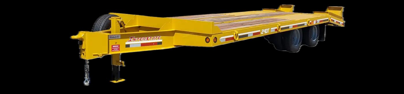 Interstate 24DT tag-along trailer spec drawing
