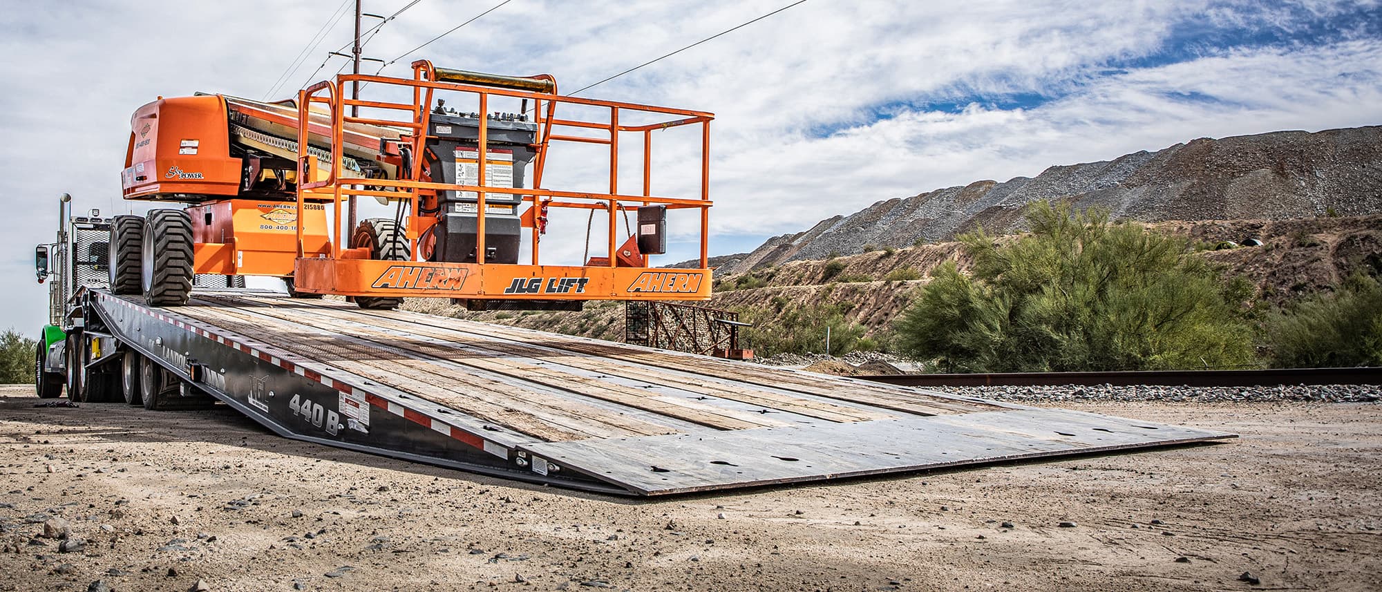 440B Traveling Axle Trailer trailer