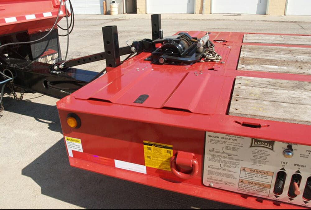 345 Traveling Axle Trailer trailer